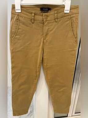 Level 99 Women’s ankle chinos Slim Tapered Fit Button Closure